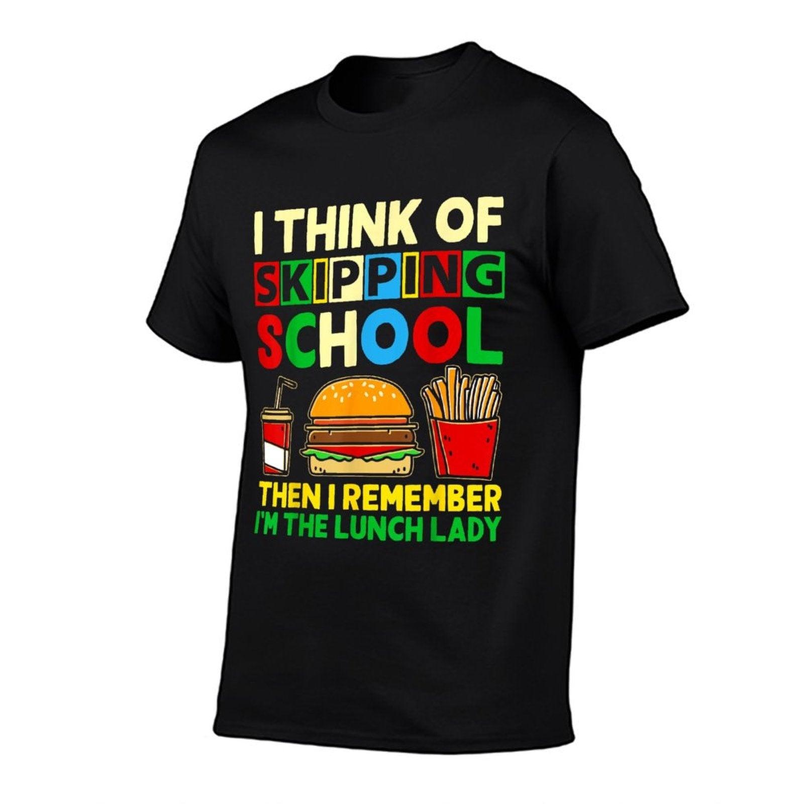 I'm The Lunch Lady Shirt School Cafeteria Worker Women Gifts T-Shirt