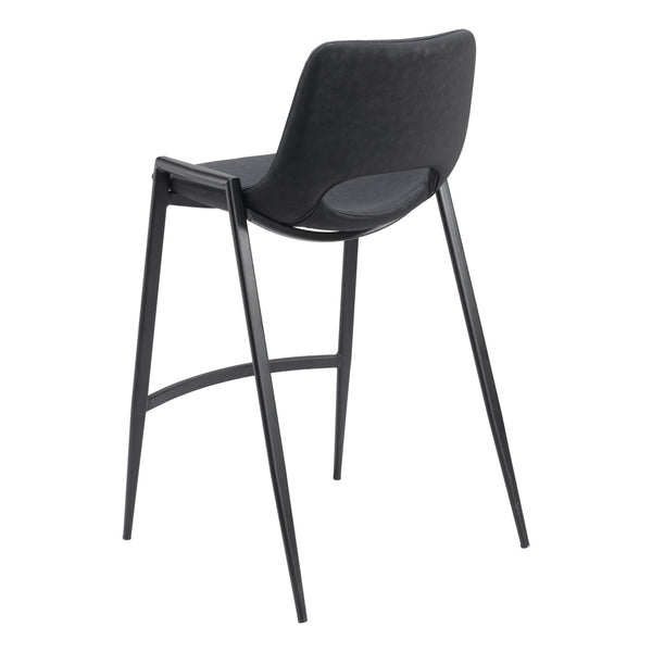 Desi Counter Stool (Set of 2) Black
