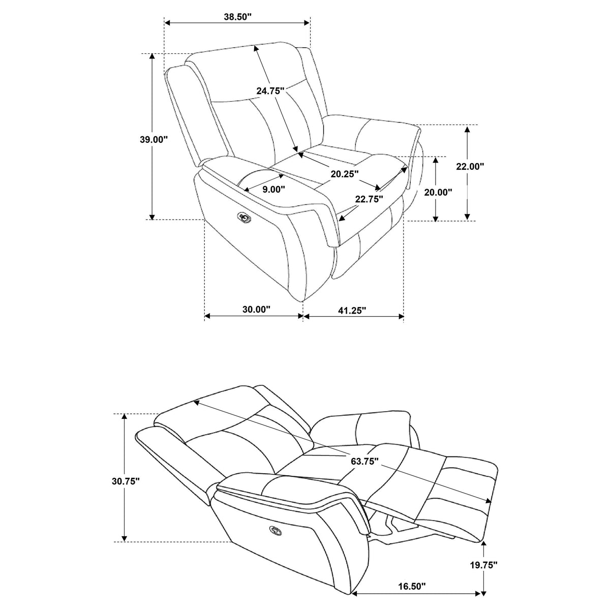 Franklin Glider Recliner