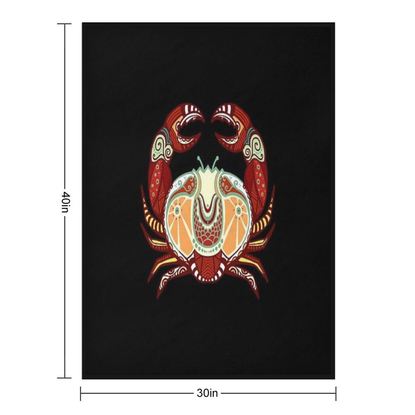 Cancer Throw Blanket