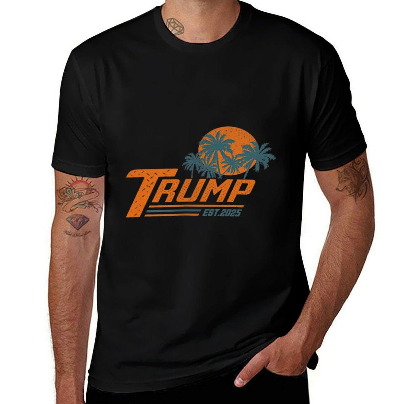 Funny Trump Retro Vintage (2 Side) Trump Merchandise  Affordable Price T-Shirt
