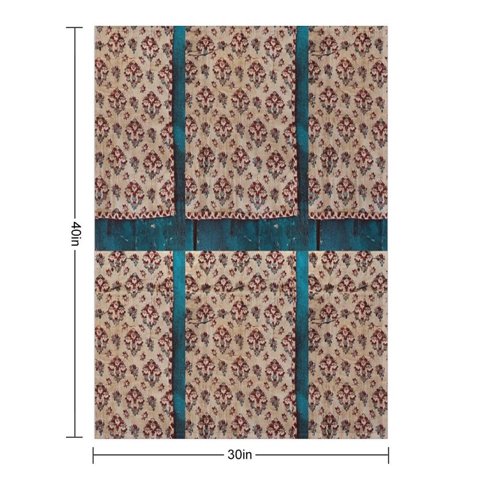 Fabric Throw Blanket