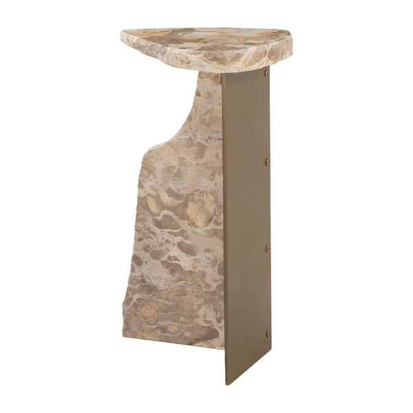 Surya Side Table Beige