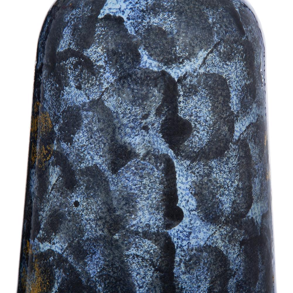 Modern Art Glass Floral Accent Vase