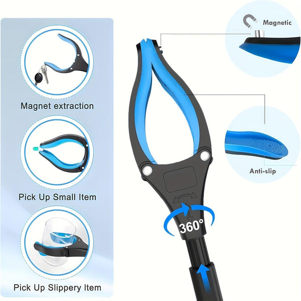 Heavy-Duty Steel Folding Trash Picker – 32