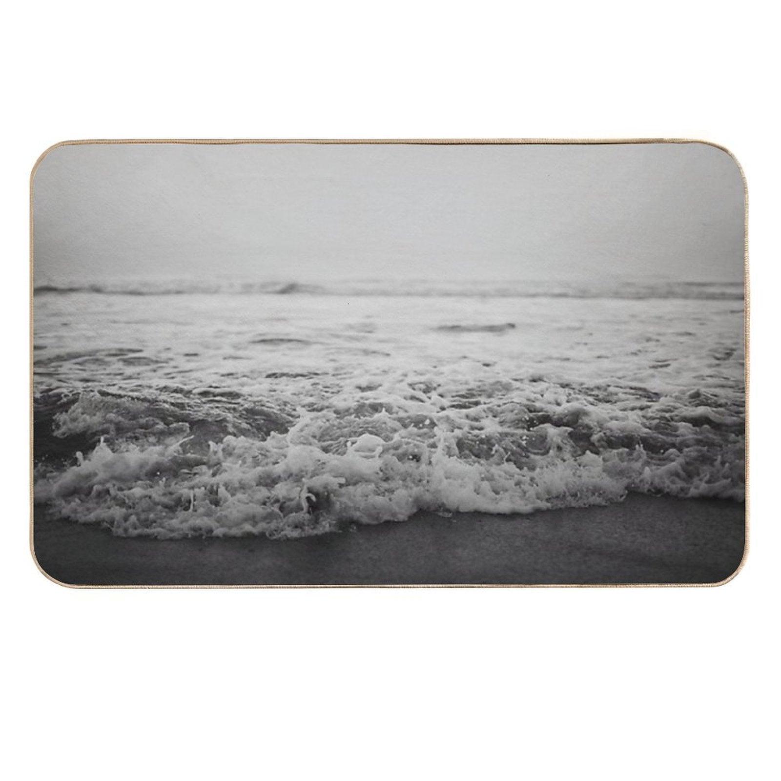 Ocean Crash  Easy To Clean Bath Mat