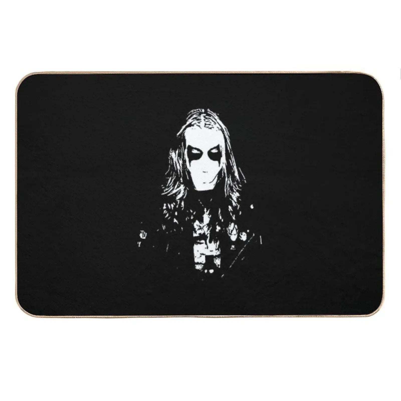 Black Metal Cult Bath Mat