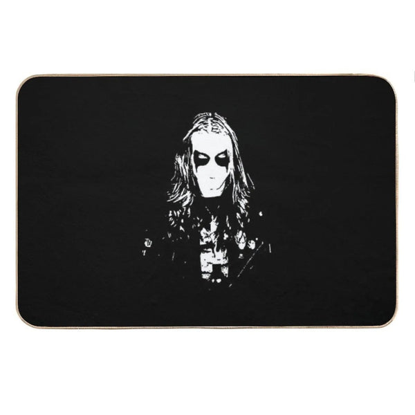 Black Metal Cult Bath Mat