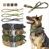 Tactical Dog Collar and Leash Set for Outdoor Adventures