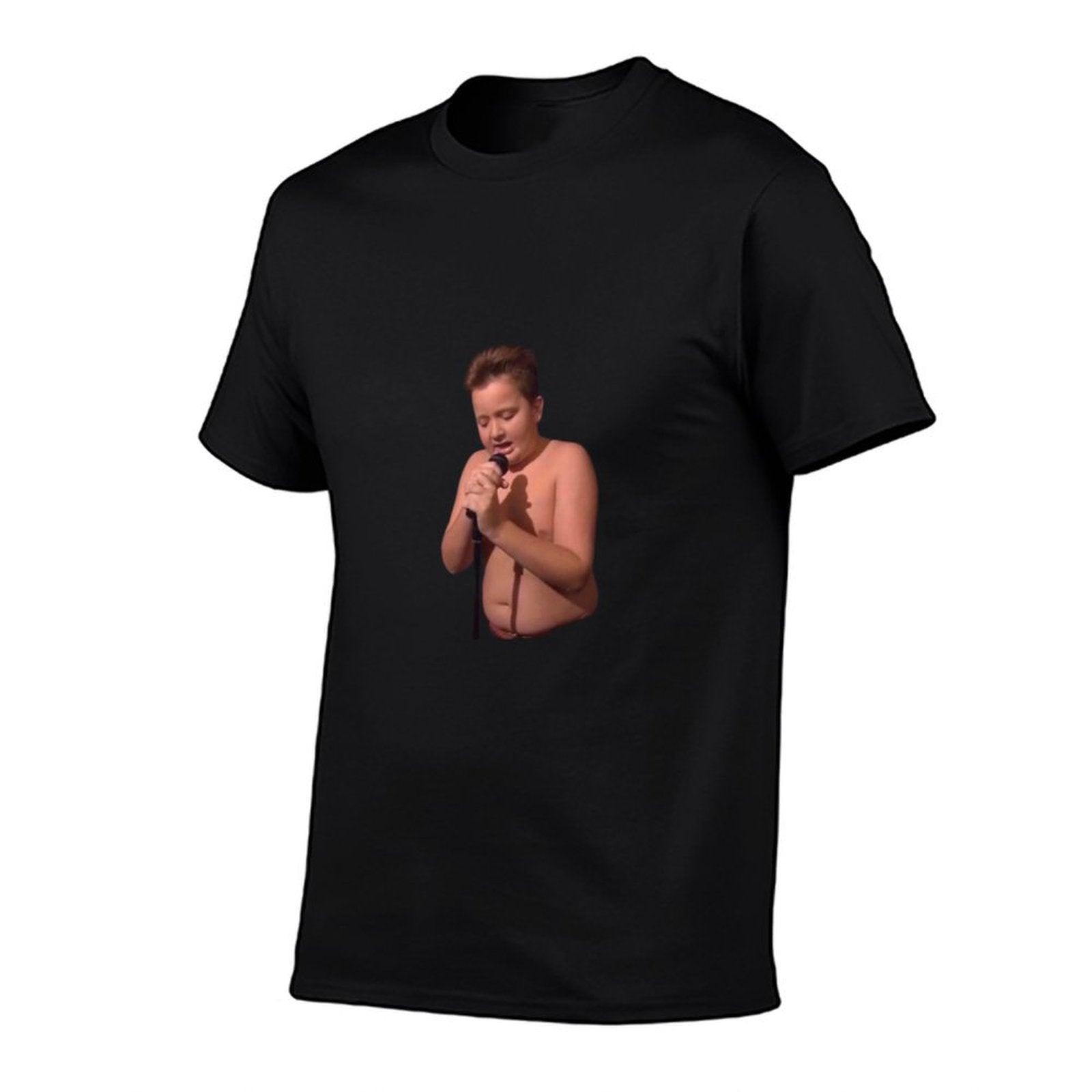 Gibby Singing - ICarly  Rolled Sleeves T-Shirt