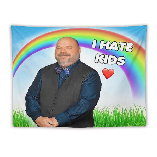 Bertram Endearment - I Hat Kids Tapestry