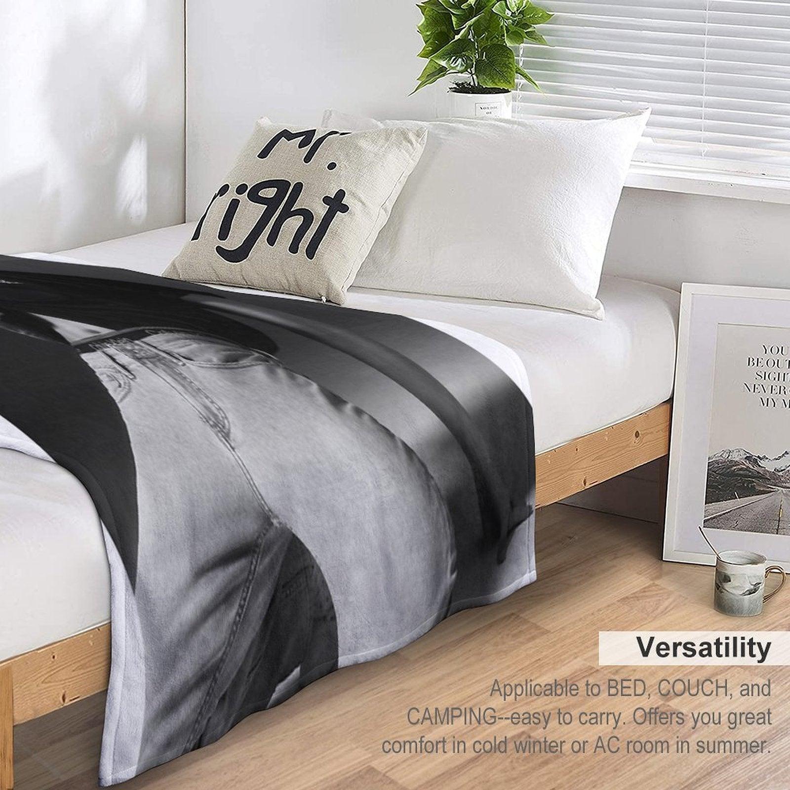 Jungkook Calvin Klien Photoshoot Throw Blanket