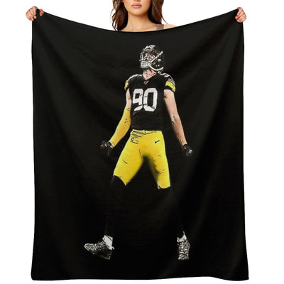 TJ Watt - Celebration Gift-ready Throw Blanket