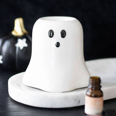 Hey Boo Halloween Ghost Oil Burner and Wax Warmer