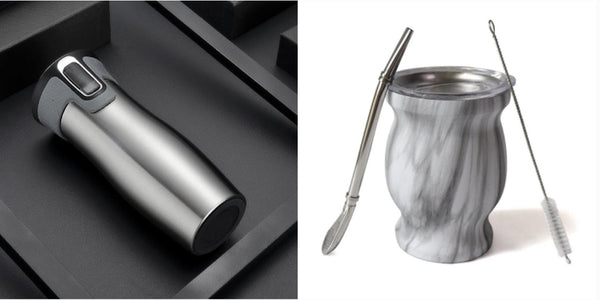 Vacuum Insulated Stainless Steel Travel Mugs Water Flask Thermal Tea Bottle