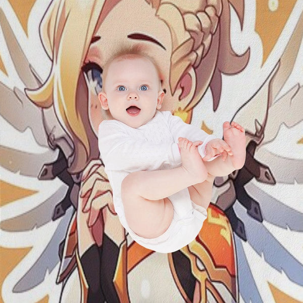 Cute Mercy Premium Throw Blanket