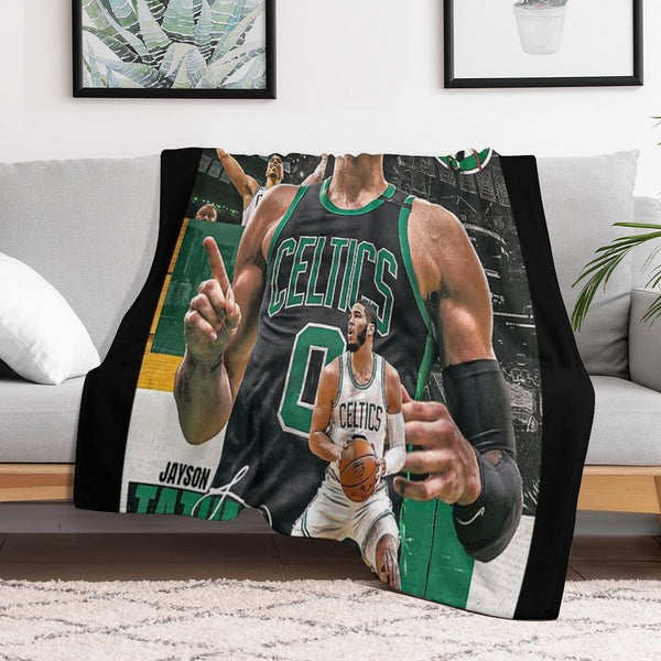 Jayson Tatum 0 Champions Velvety-soft Throw Blanket
