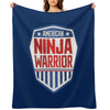 American Ninja Warrior Kids Camo Travel-friendly Throw Blanket