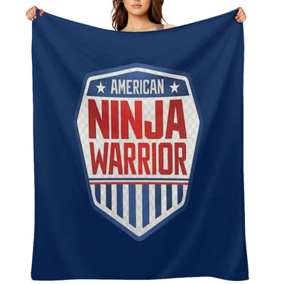 American Ninja Warrior Kids Camo Travel-friendly Throw Blanket