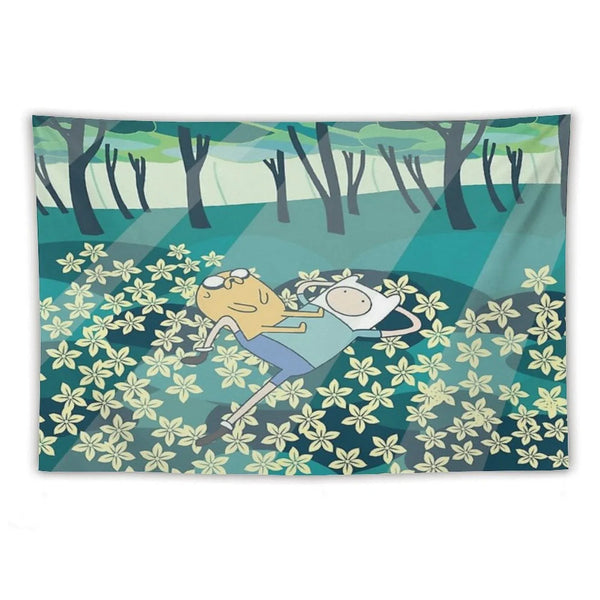 Field of Flowers (Adventure Time) Tapestry