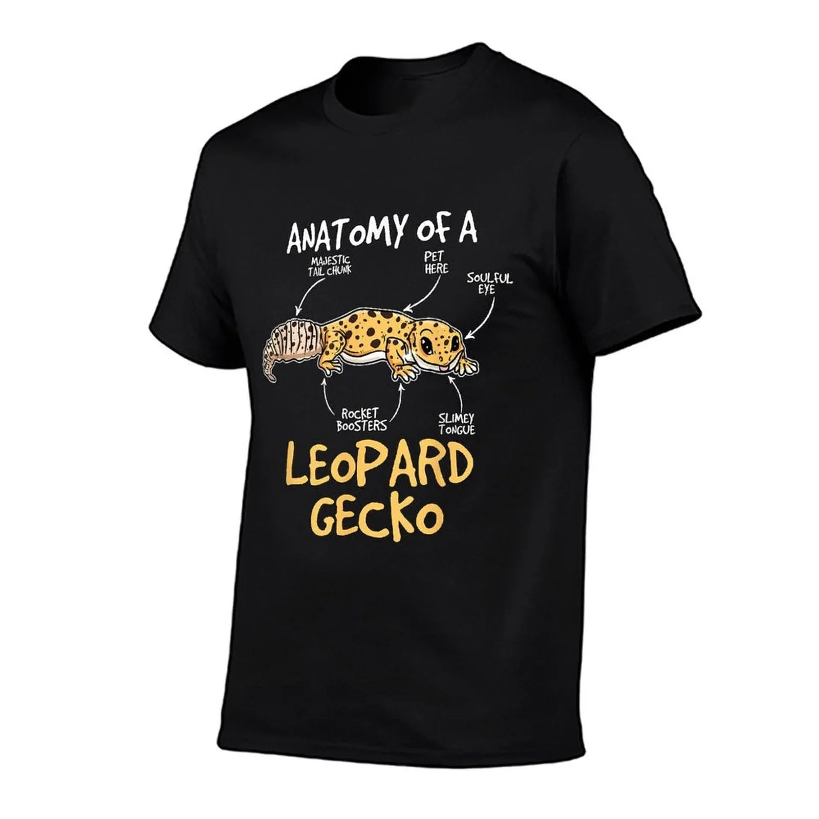 Kids Leopard Gecko Gift Anatomy Of A Leopard Gecko T-Shirt