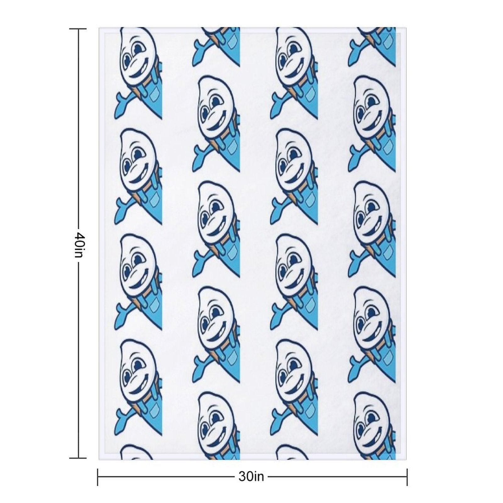 Culvers Scoopie Throw Blanket