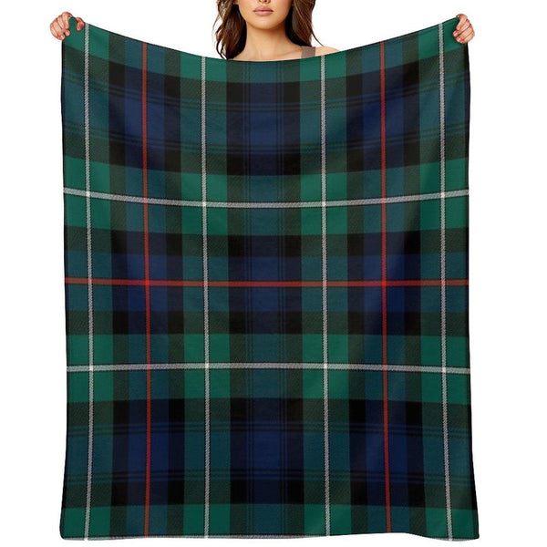 MacKenzie Modern Tartan Throw Blanket