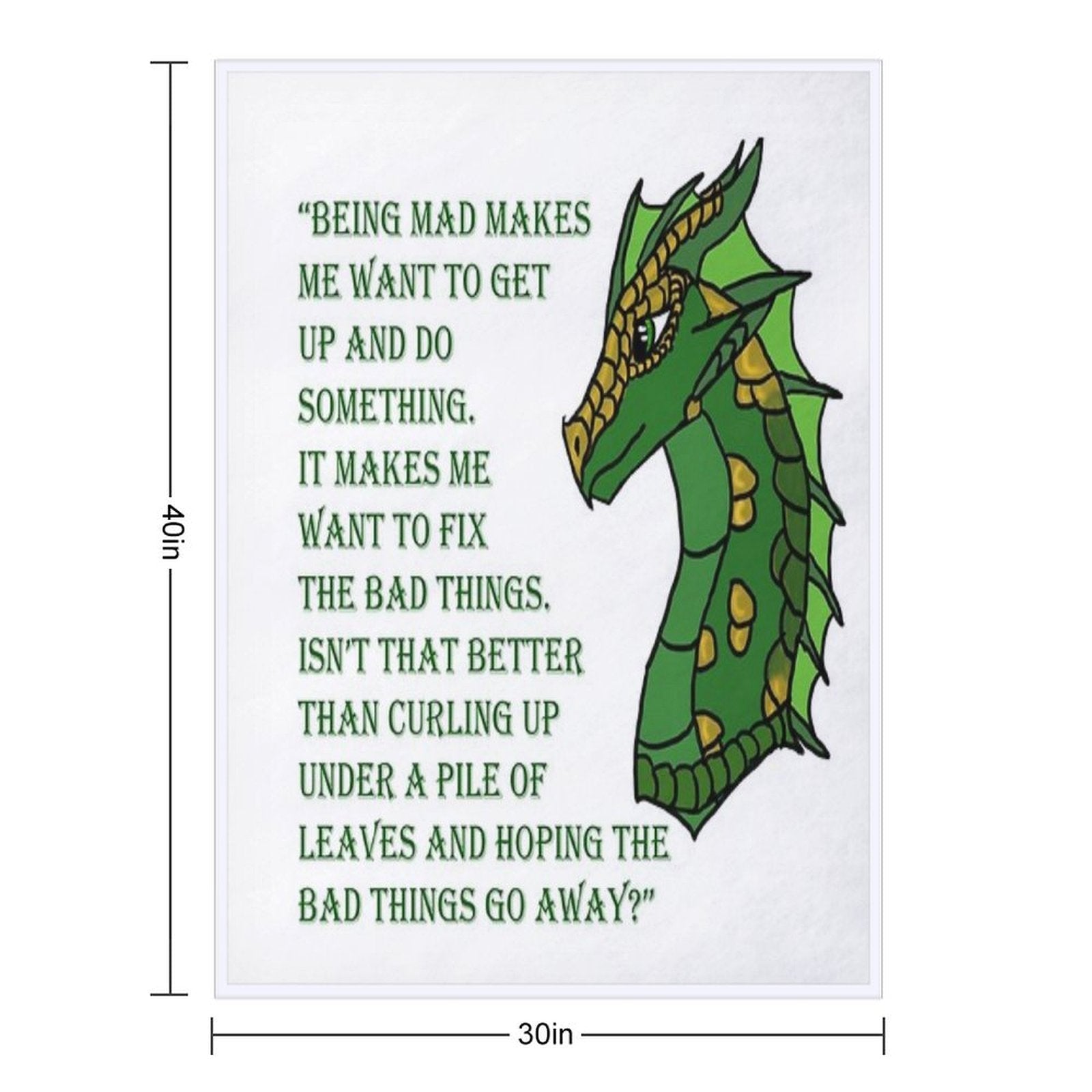 Sundew Quote [OUTDATED!! SEE DESCRIPTION!!] Lightweight Throw Blanket