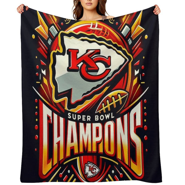 Kansas City Champions Eco-conscious Throw Blanket
