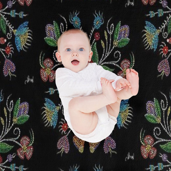 Growth of Happiness Easy Care Throw Blanket
