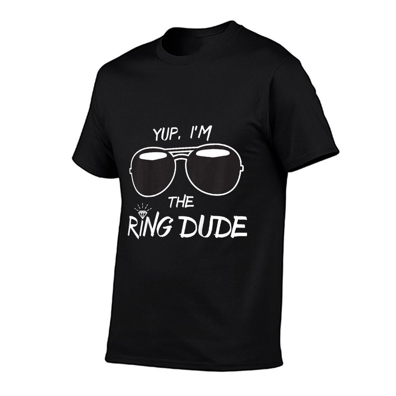 Yup I'm The Ring Dude - Funny Kids Ring Bearer T-Shirt