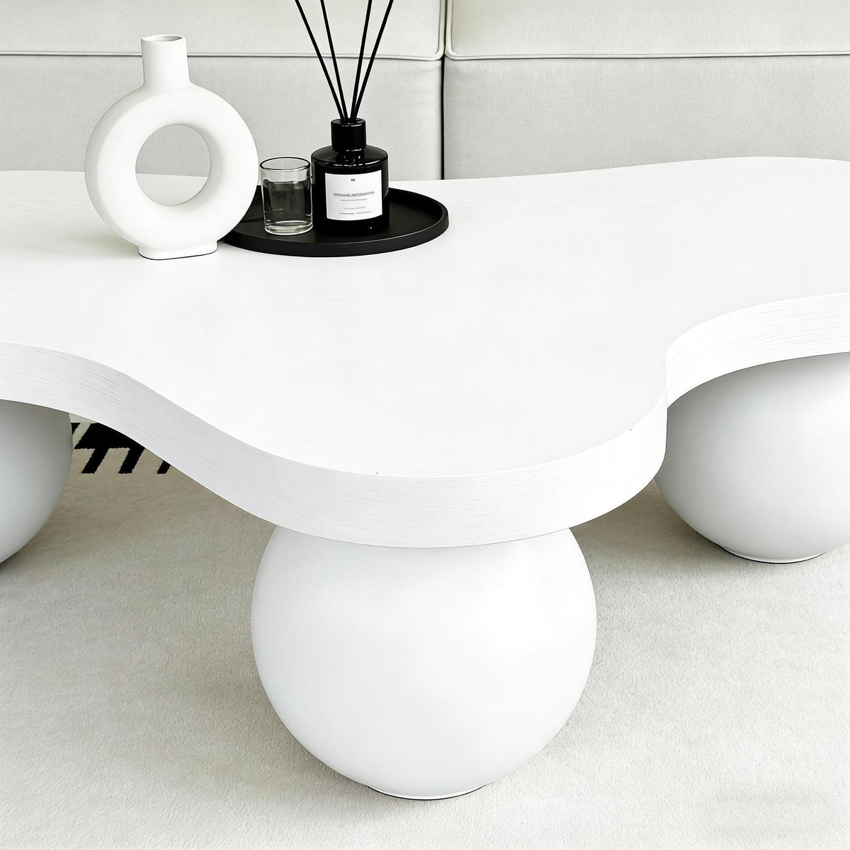 46'' Funky Unique Modern Coffee Table