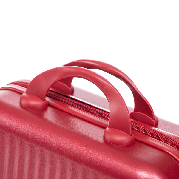 14'/20' 2 pcs ABS Spinner Wheel Luggage Set with Combination Lock and Front Opening Design