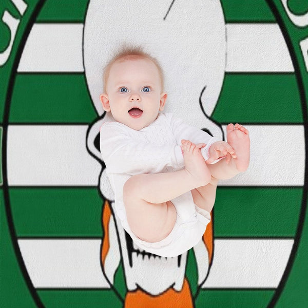 Green Brigade Durable Throw Blanket