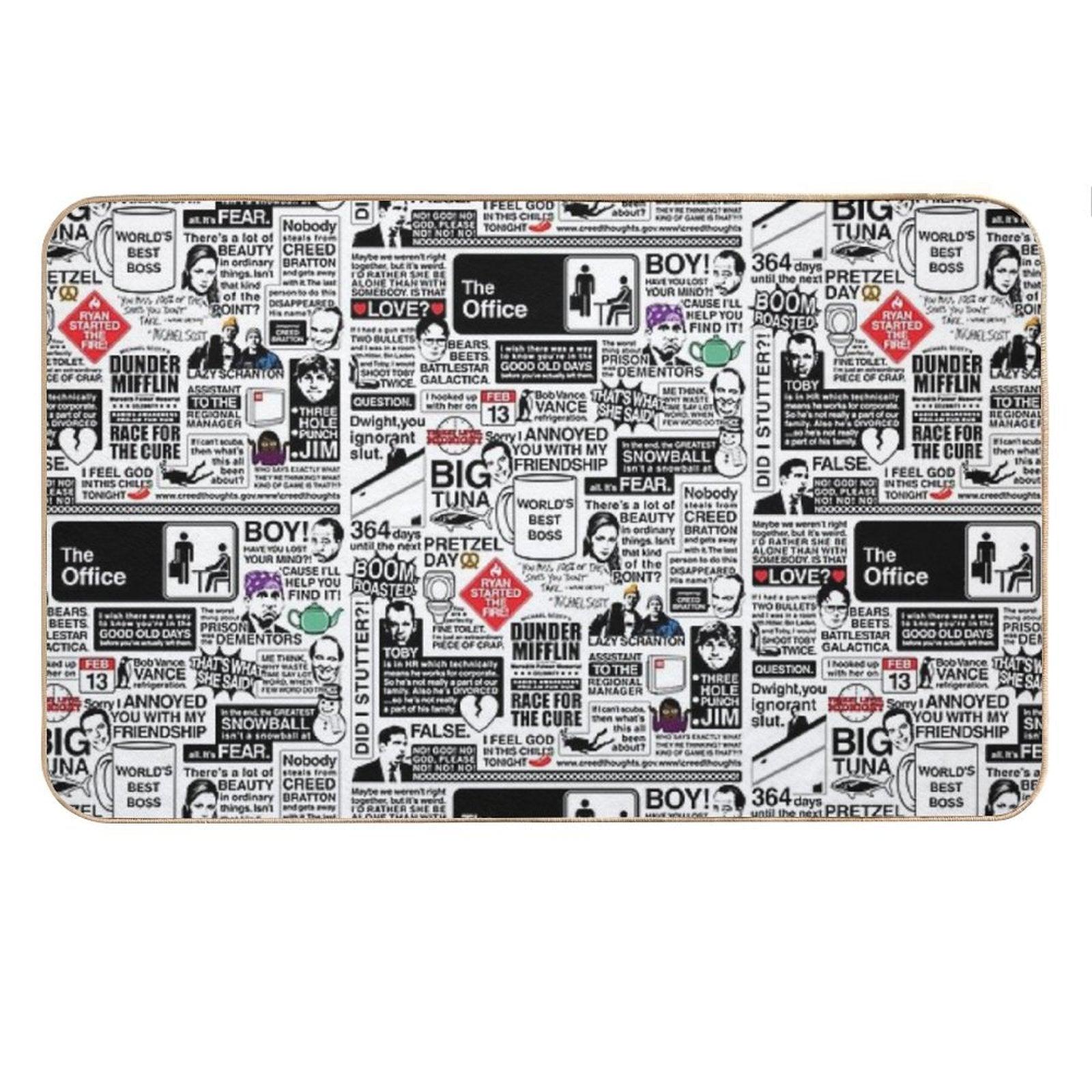 Wise Words From The Office - The Office Quotes (Variant) Bath Mat