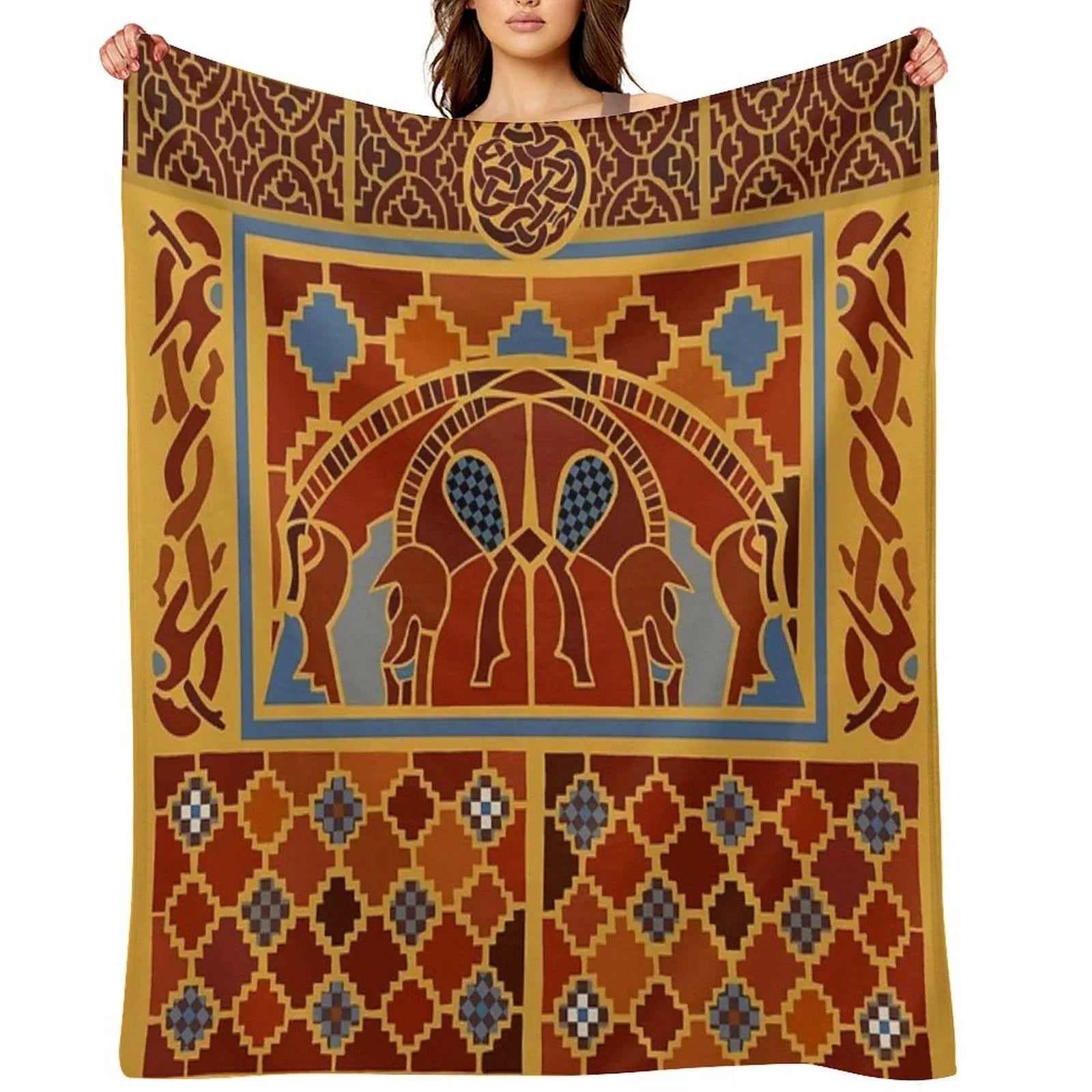 Imagining Sutton Hoo The Boars Throw Blanket