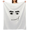 The Man Face Throw Blanket
