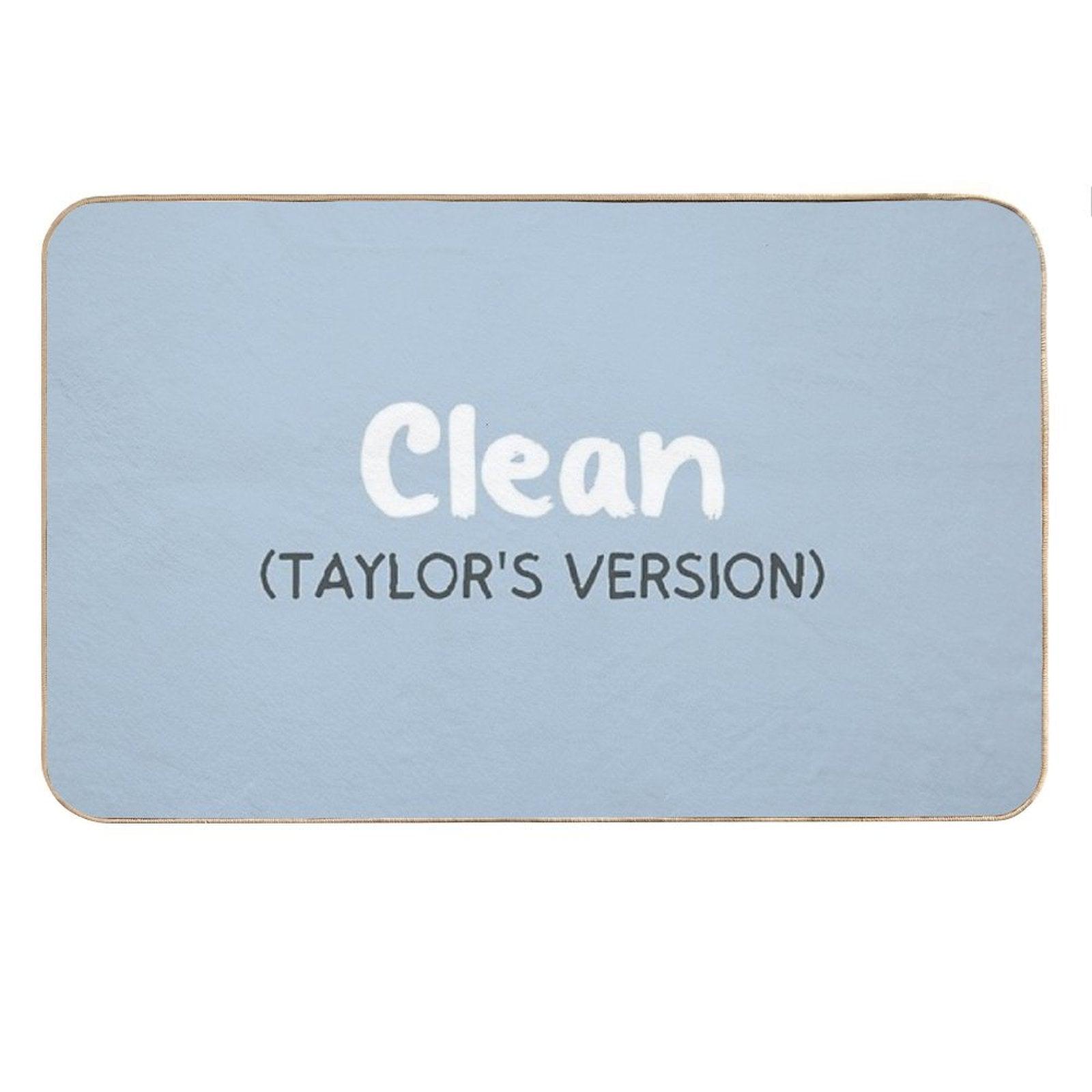 Clean Taylors Version Bath Mat