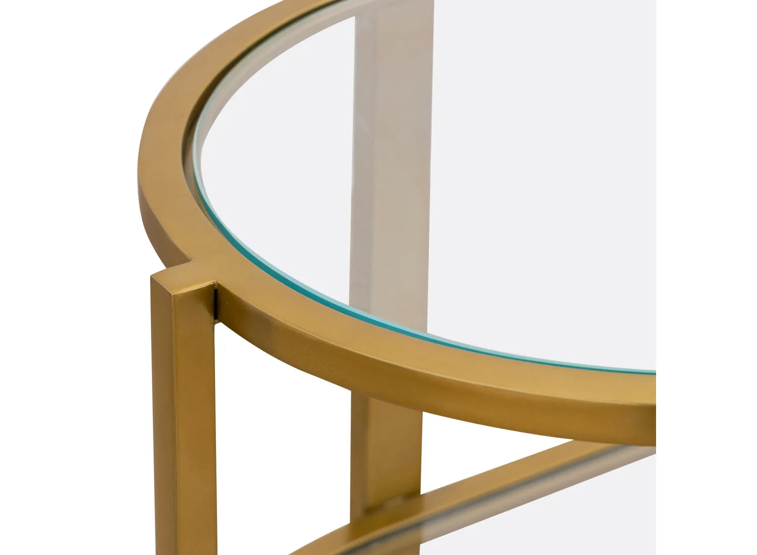 Blain Console Table - Brass