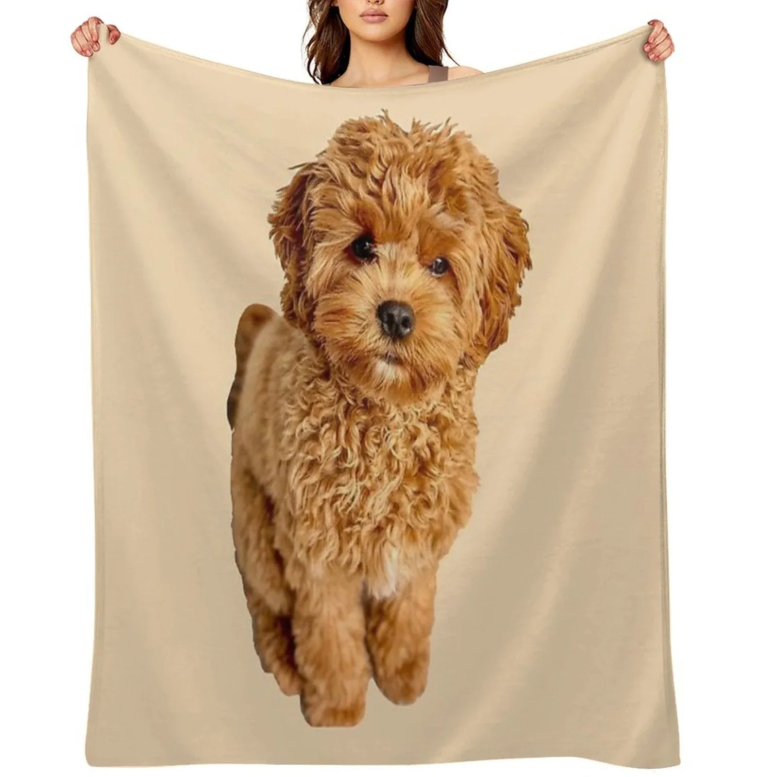 Cavapoo Throw Blanket