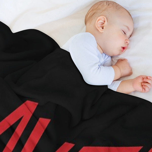 Retro Logo Durable Throw Blanket