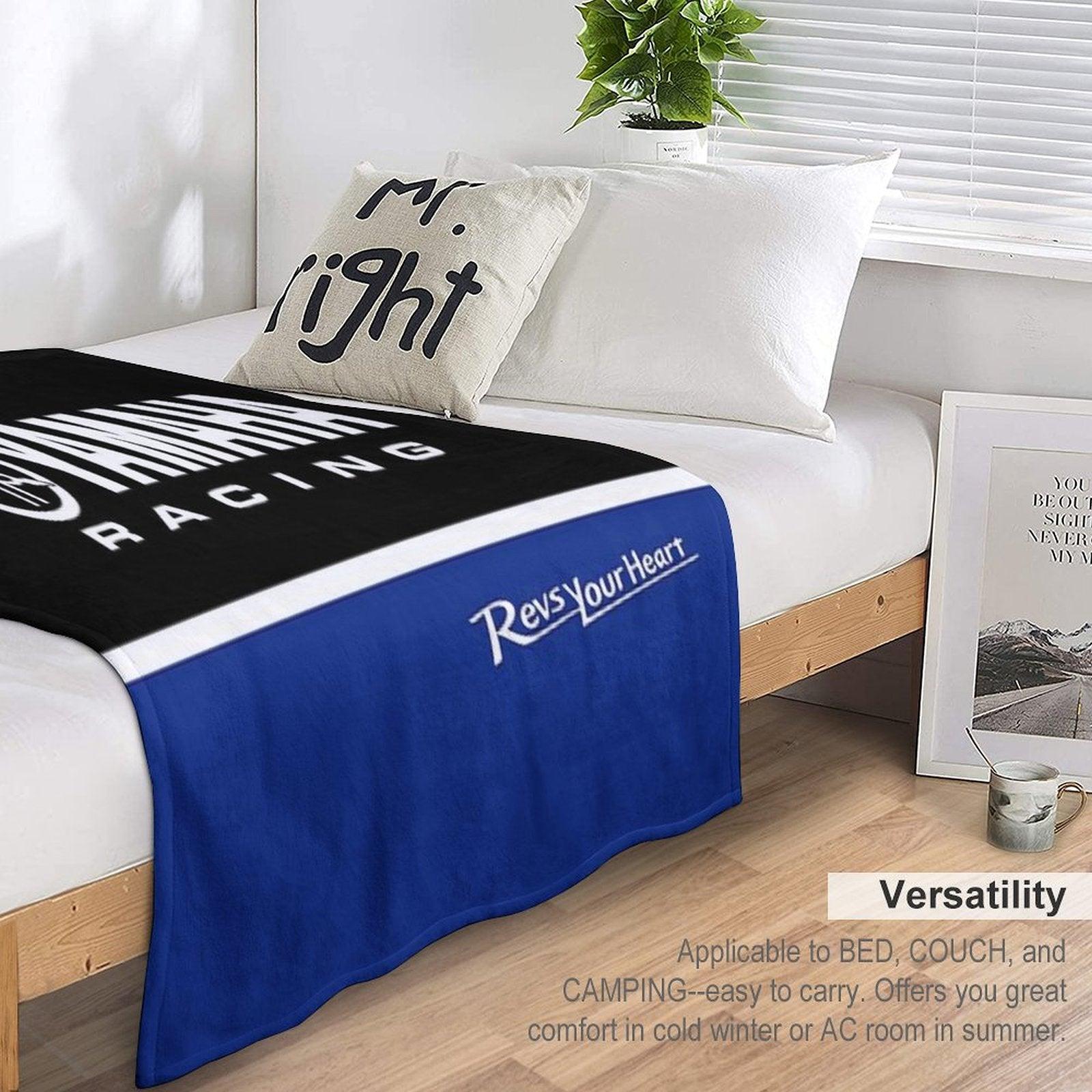 YAMAHA Race Throw Blanket