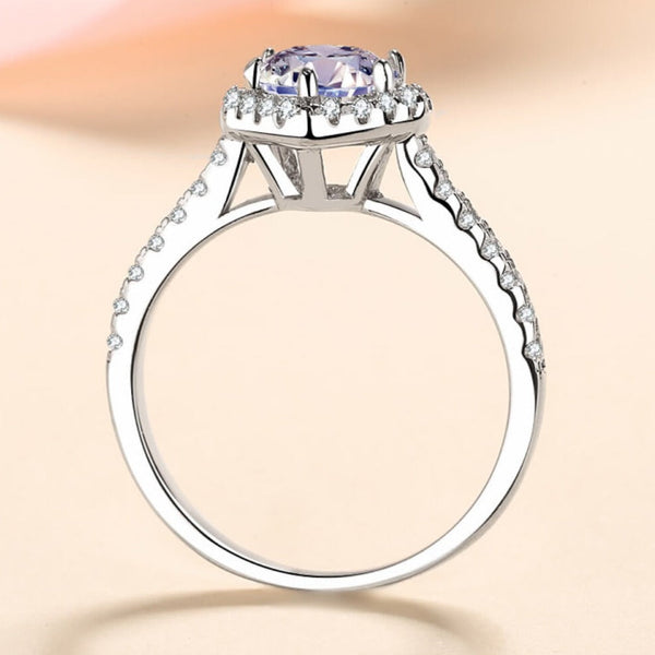 1 Carat Diamond Heart Ring