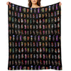 Terraria NPCs Versatility Throw Blanket