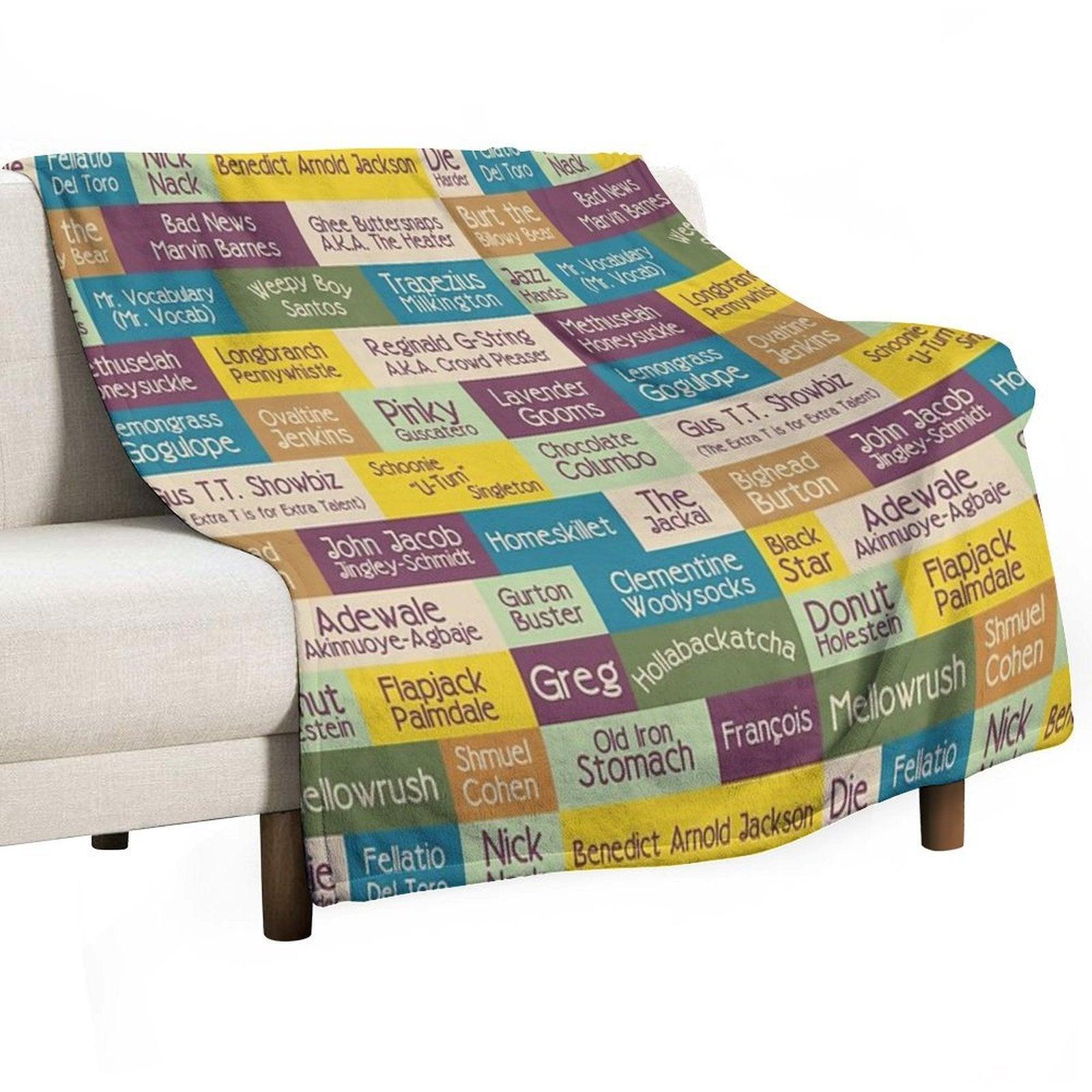 Burton Guster AKA... Throw Blanket