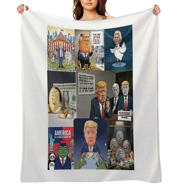 Trump Eras Lightweight Throw Blanket