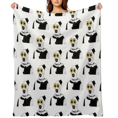 Art The Clown - Terrifier Classic Throw Blanket