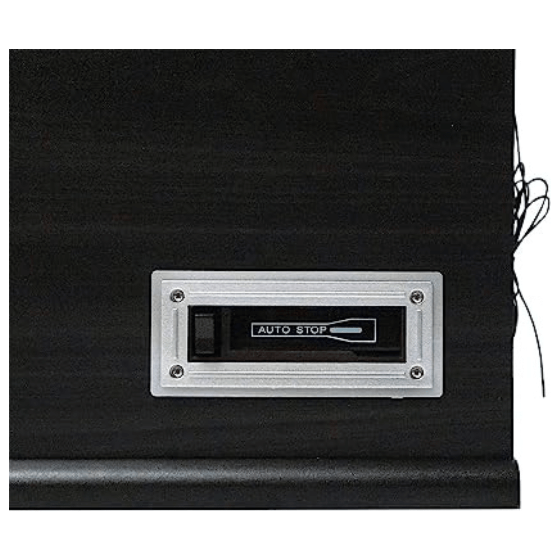 Victor State 7-in-1 Wood Music Center Graphite - Refurbished
