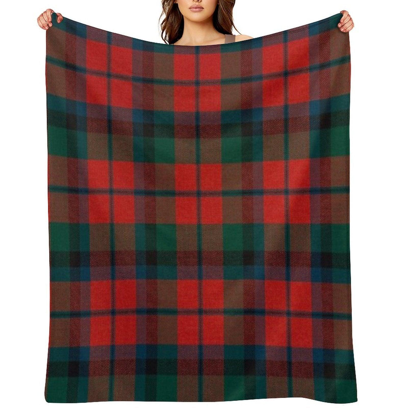 MacNaughton Scottish Tartan Throw Blanket