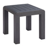 Rolig Side Table Black